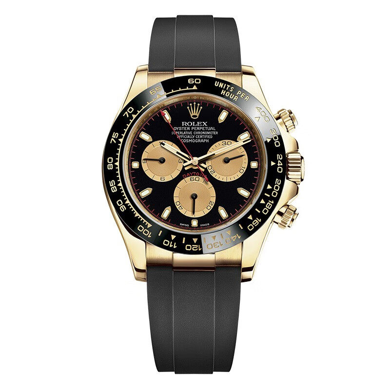 ROLEX劳力士手表国行宇宙计型迪通拿橡胶带机械表M116518LN-0047【橡胶表带】