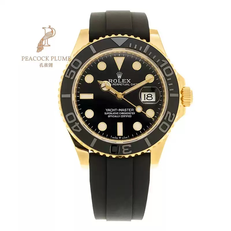 国行Rolex劳力士手表男表游艇名仕型黑金盘机械腕表226658-0001