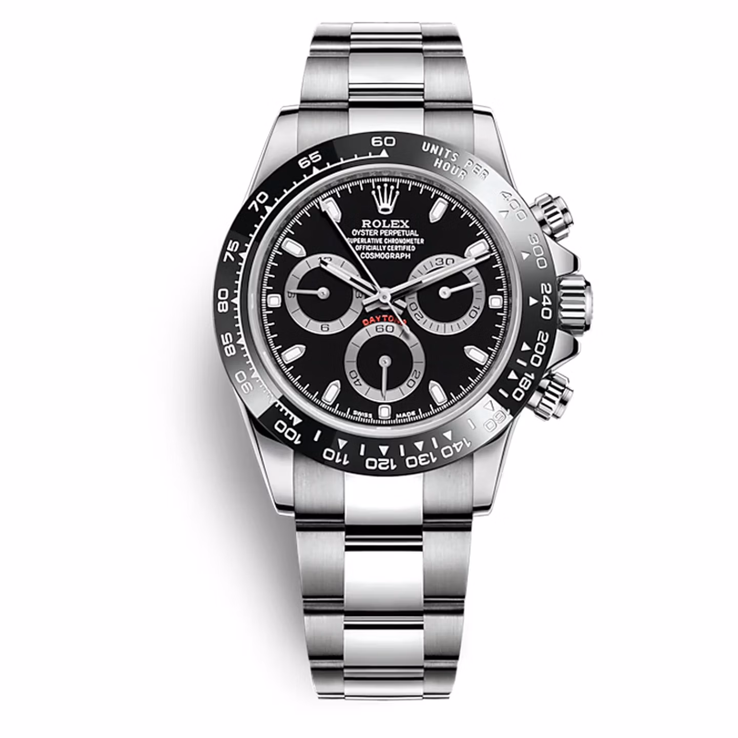 ROLEX劳力士手表国行宇宙计型迪通拿间金钢带机械表M116500LN-0002[钢带】