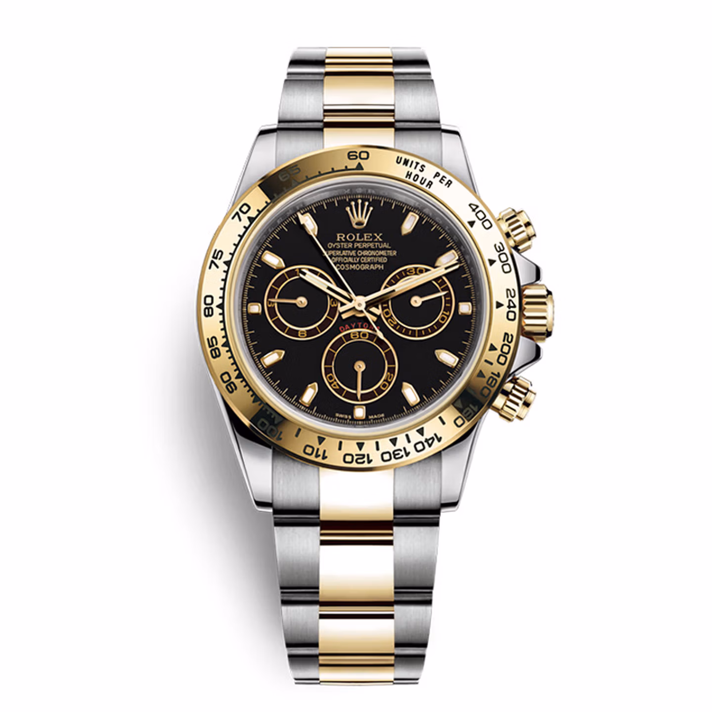 ROLEX劳力士手表国行宇宙计型迪通拿间金钢带机械表M116503-0004【钢带】
