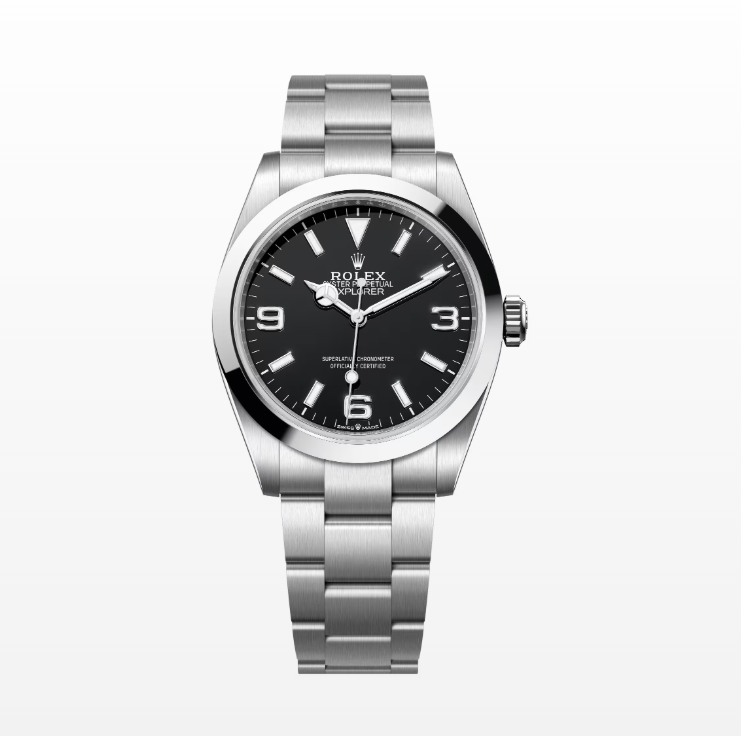 劳力士 探险家型 40 蚝式，40毫米/36MM，蚝式钢 型号 224270