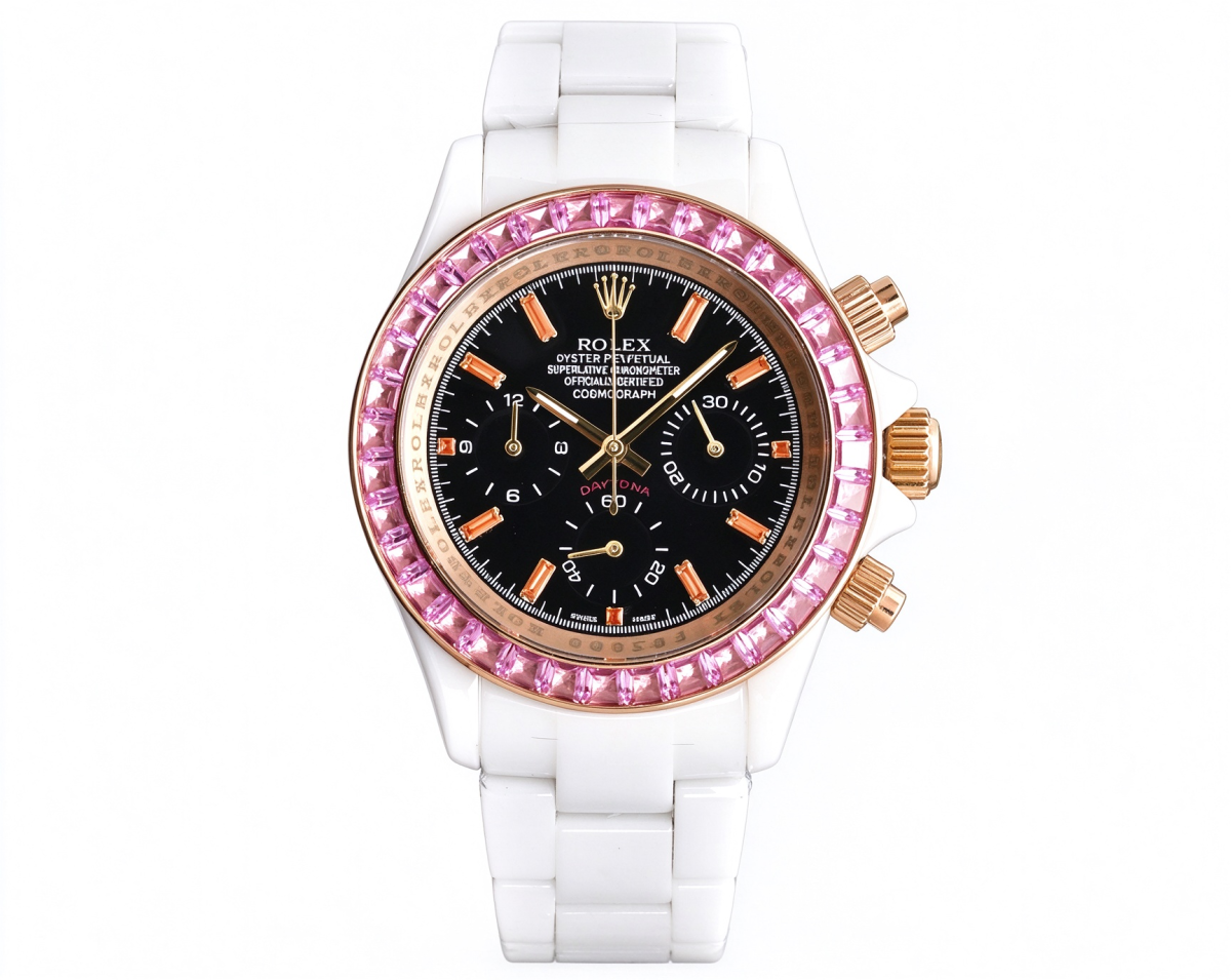 劳力士ROLEX 迪通拿系列 陶瓷表壳 矿物质镀膜玻璃耐磨 超强夜光  43MM