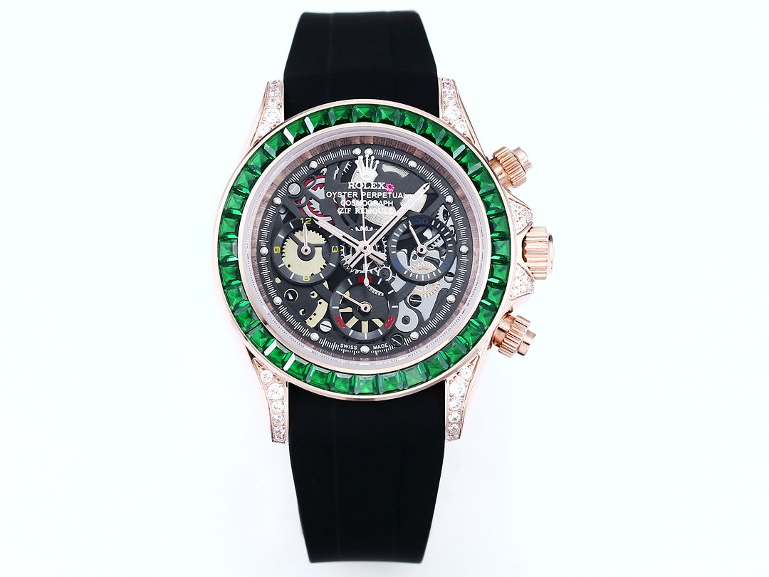 劳力士ROLEX 迪通拿系列 316L精钢表壳  尺寸43mm 矿物质镀膜玻璃耐磨 超强夜光