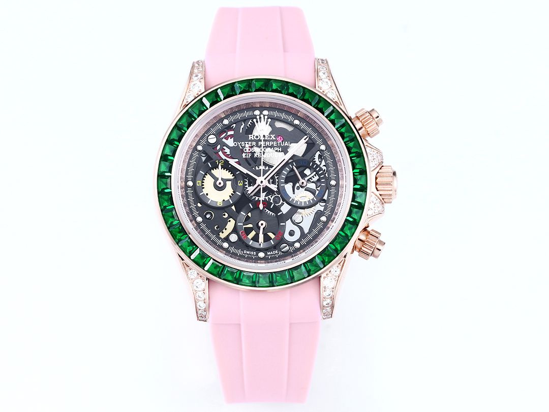 劳力士ROLEX 迪通拿系列 316L精钢表壳  尺寸43mm 矿物质镀膜玻璃耐磨 超强夜光