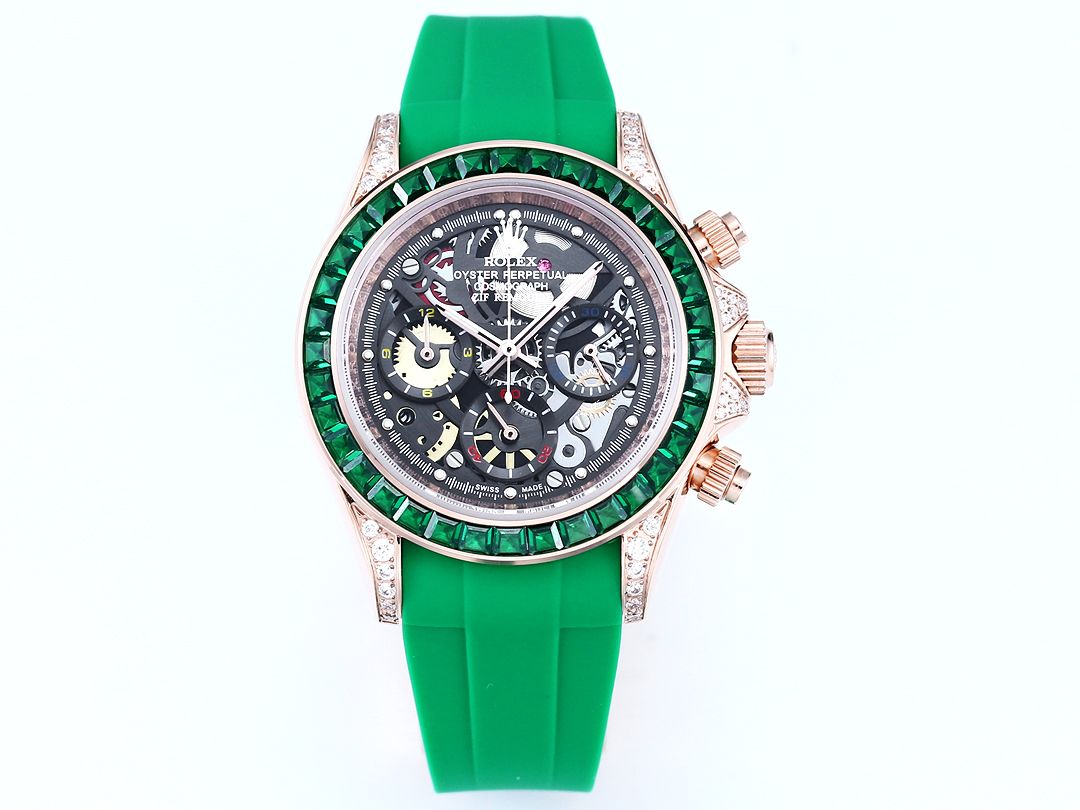劳力士ROLEX 迪通拿系列 316L精钢表壳  尺寸43mm 矿物质镀膜玻璃耐磨 超强夜光