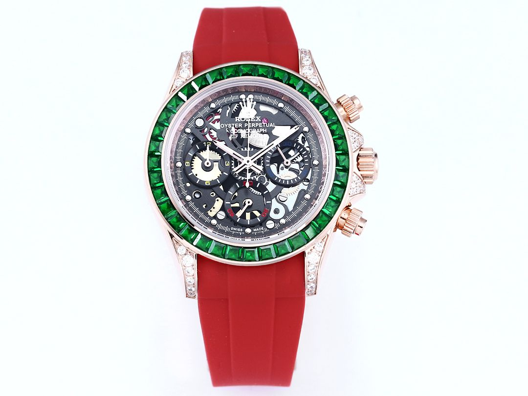 劳力士ROLEX 迪通拿系列 316L精钢表壳 尺寸43mm 矿物质镀膜玻璃耐磨 超强夜光