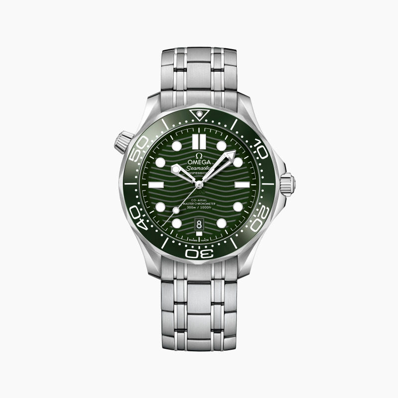 OMEGA欧米茄海马系列300米潜水表自动机械精钢手表男42MM