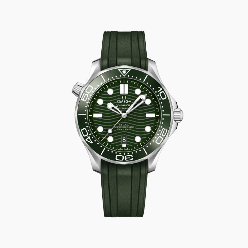 OMEGA欧米茄海马系列300米潜水表自动机械橡胶手表男42MM
