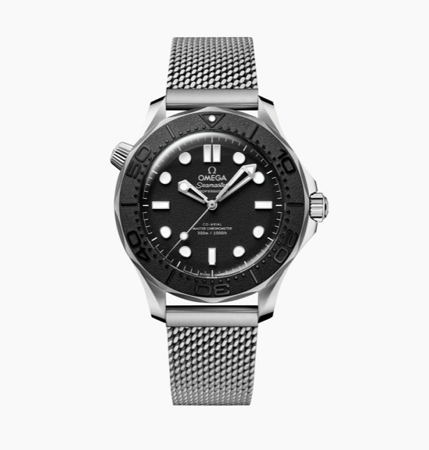 OMEGA欧米茄海马系列300米潜水表“幽灵党”特别版手表男42MM