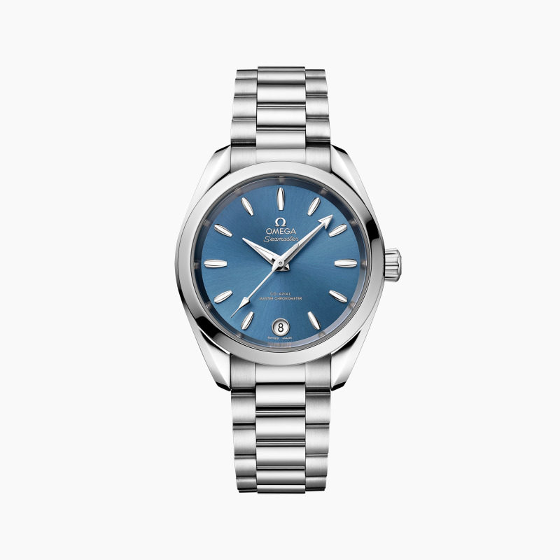 OMEGA欧米茄海马系列AQUA TERRA SHADES腕表自动机械精钢手表女34MM