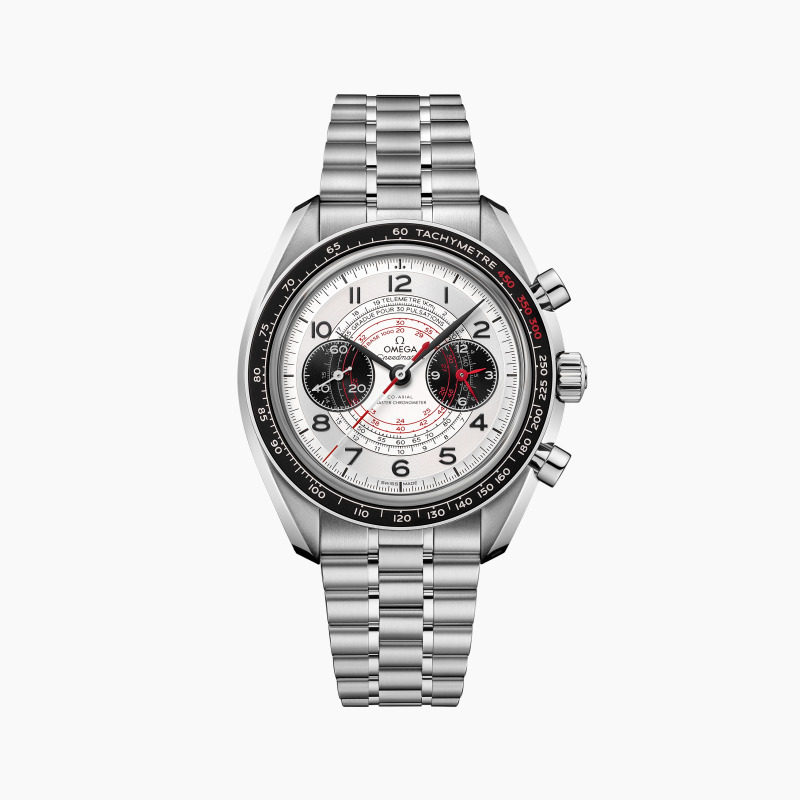 OMEGA欧米茄超霸系列CHRONOSCOPE手动机械精钢手表男43MM