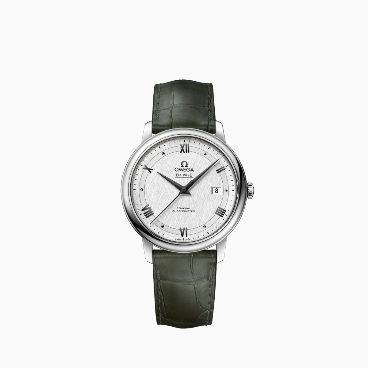 OMEGA欧米茄碟飞系列典雅腕表自动机械精钢手表男40mm